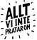 allt vi inte pratar om logotype